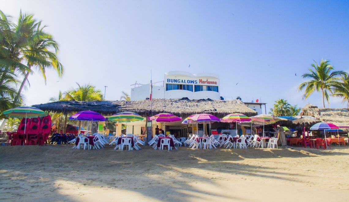 瓜亚比托斯 Bungalows Marlenne酒店 外观 照片